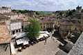 Marktplatz in Saint-Emilion