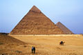 Pyramiden von Gizeh (Chefren u. Cheops)