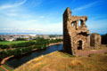 Ruine am St. Margaret's Loch