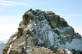 Blick vom Watzmann-Hocheck zur Mittelspitze